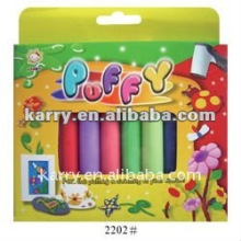 Set de peinture bouffante 10 couleurs avec tube pour enfant